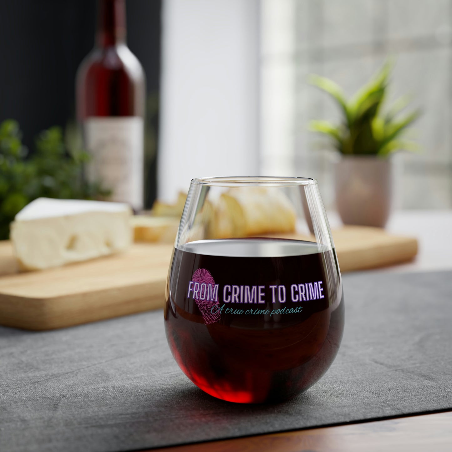 Stemless Wine Glass, 11.75oz