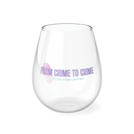 Stemless Wine Glass, 11.75oz